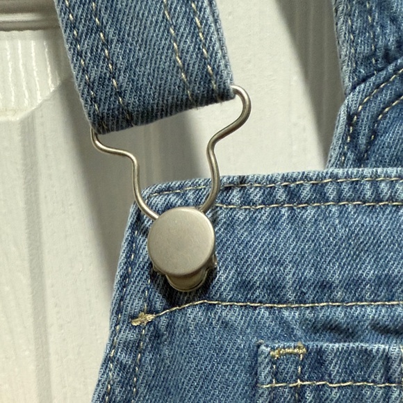 SHEIN Blue Denim Women Jeans Overalls - Picture 4 of 9